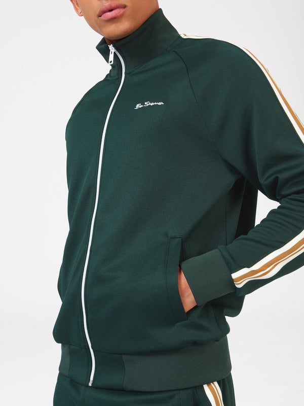 Paterson track jacket  Emerald green