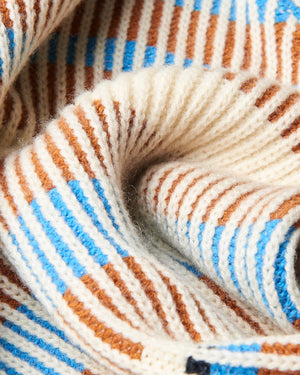 B by Ben Sherman Stripe Knit Sweater - Ivory