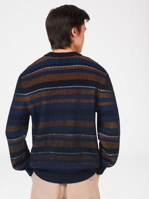 B by Ben Sherman Stripe Knit Sweater