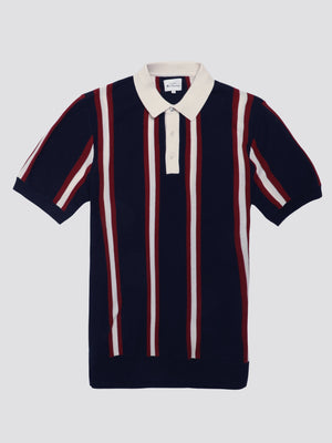 Signature Mod Knitted Rugby - Dark Navy