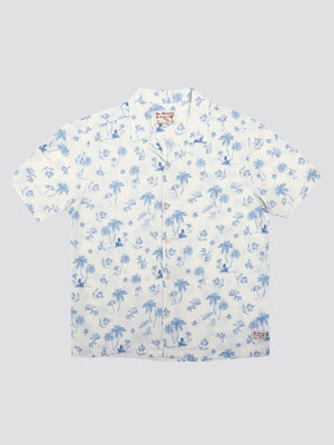 Signature Resort Print Shirt - Ivory