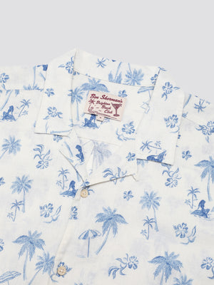 Signature Resort Print Shirt - Ivory