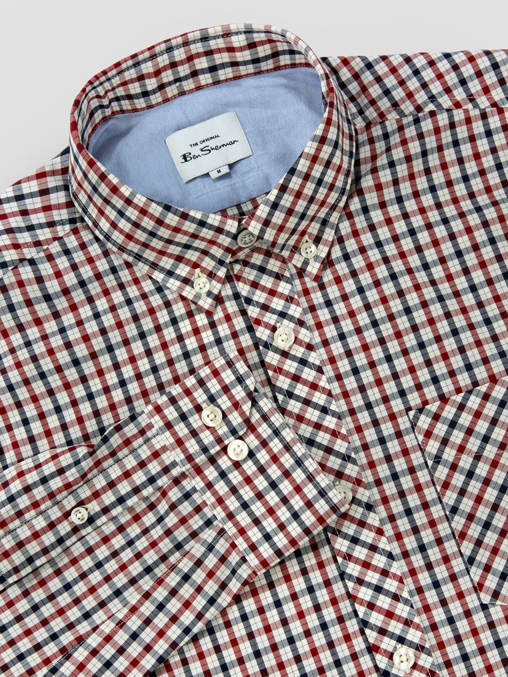 Signature Long-Sleeve House Check Shirt - Red