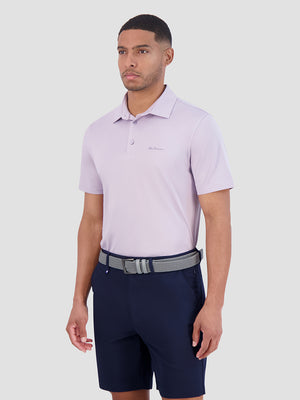 Solid Air Pique Sports Fit Polo - Orchid