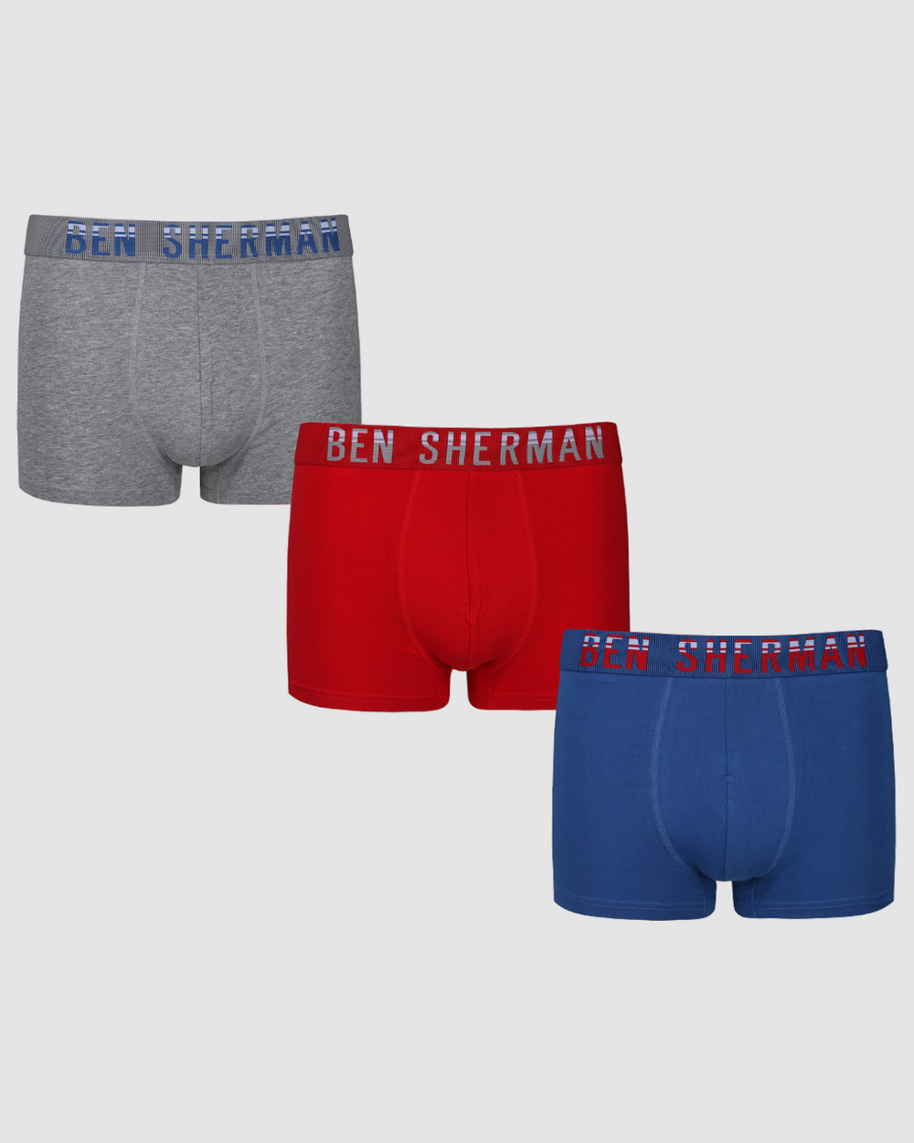 Buck 3-Pack Fitted No-Fly Boxer-Briefs