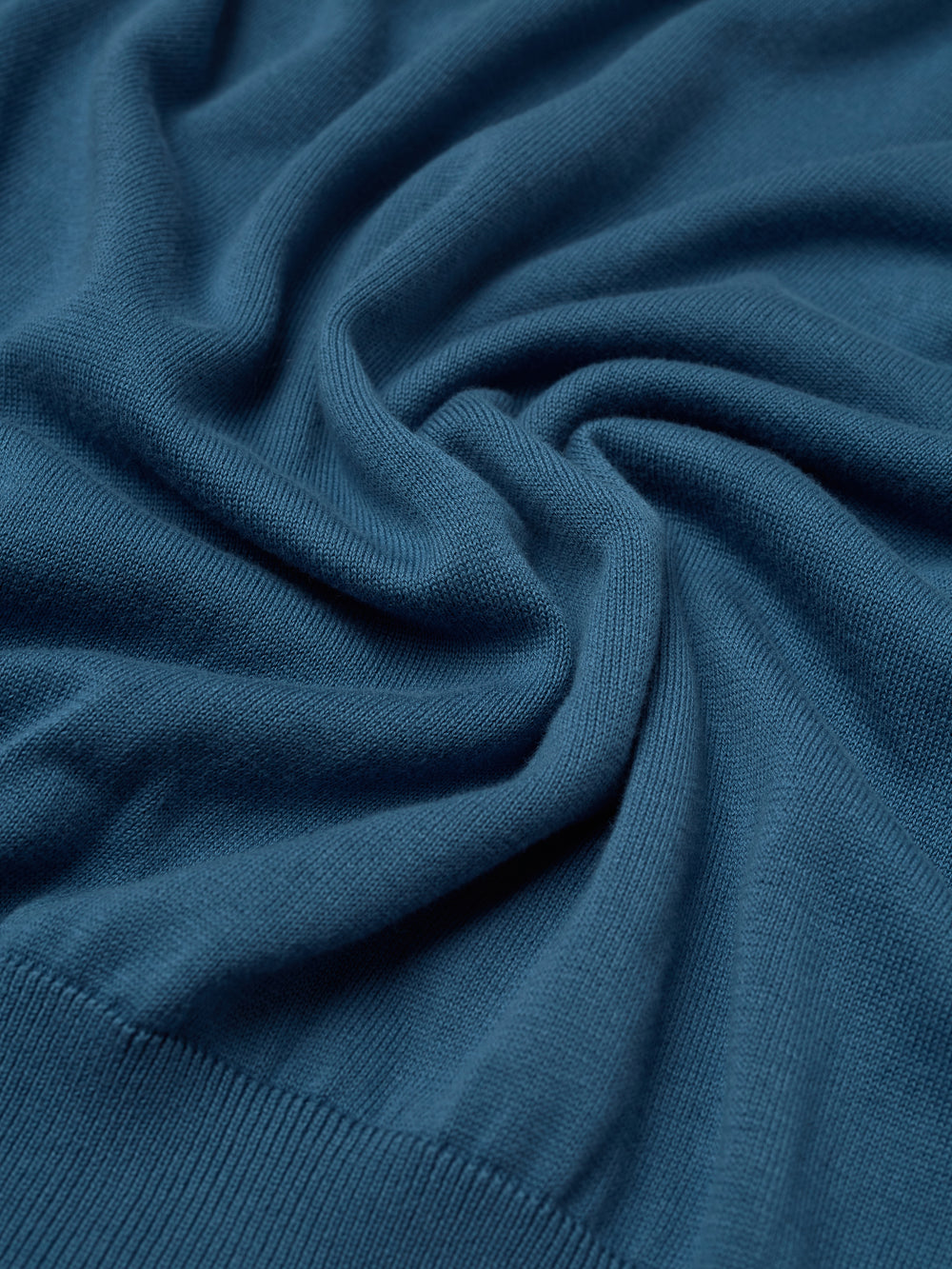 Short-Sleeve Signature Knit Polo - Wedgewood Blue