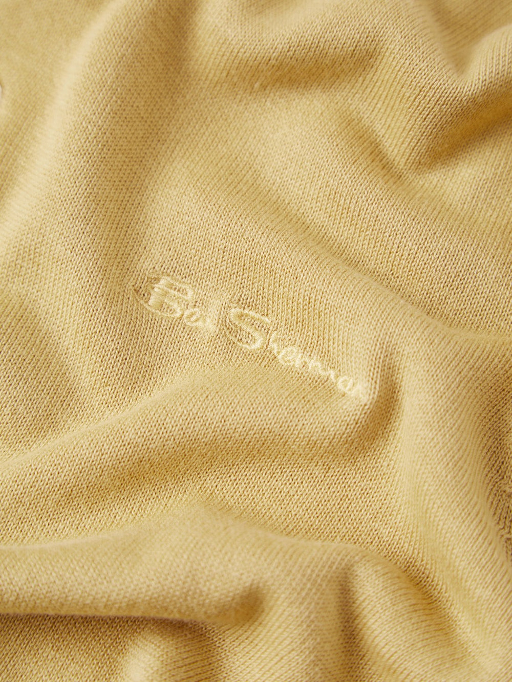 Signature Knit Polo - Pale Yellow