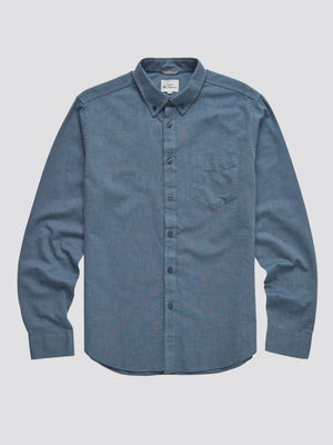 Signature Organic Oxford Shirt - Dark Blue