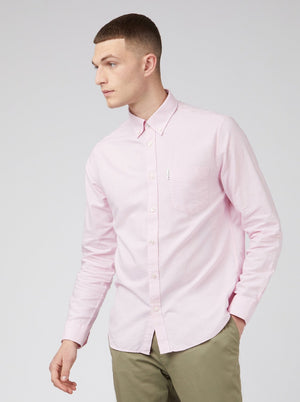 Signature Organic Oxford Shirt - Light Pink