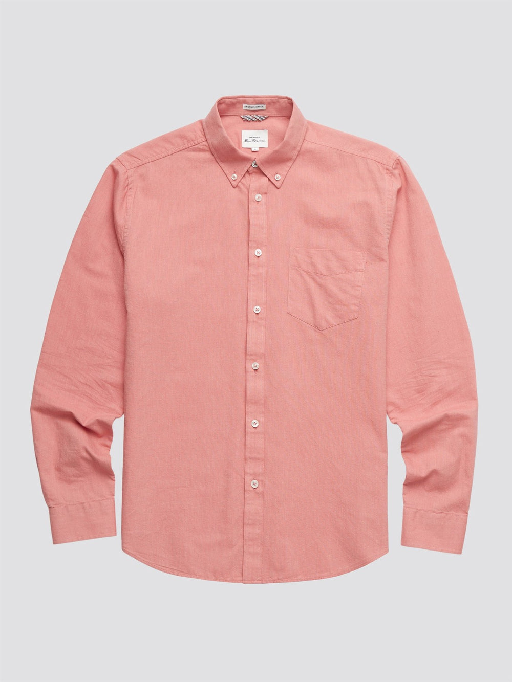 Signature Organic Oxford Shirt - Raspberry