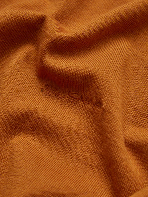 Signature Knit Crewneck Sweater - Ochre