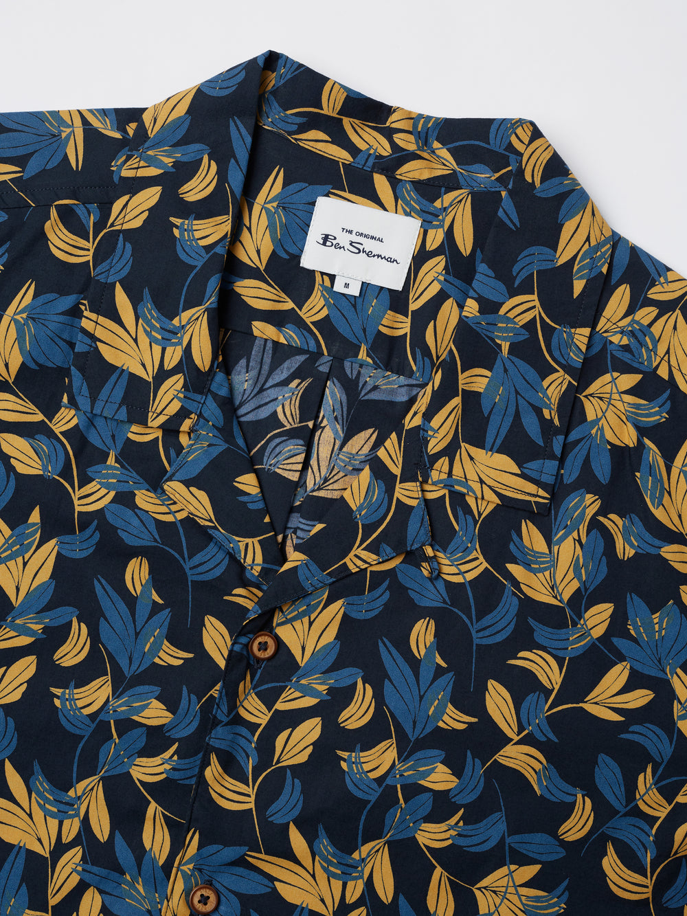 Botanical Print Short-Sleeve Shirt
