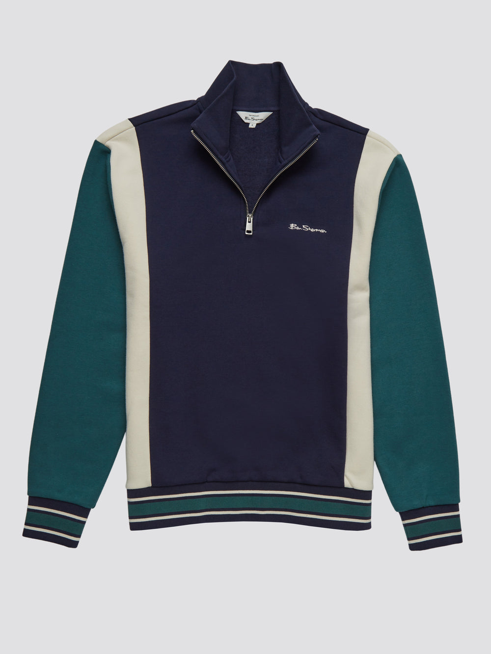 Colorblock Half-Zip Sport Sweatshirt