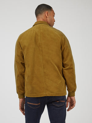 Corduroy Colorblock Workwear Jacket