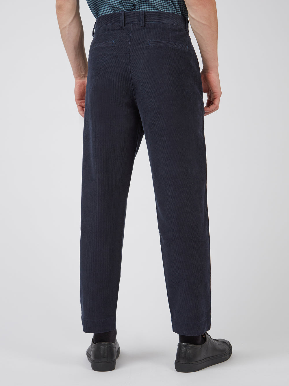 Tapered Corduroy Trouser - Midnight