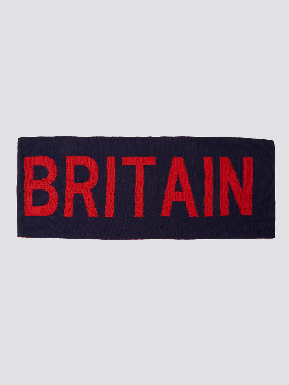 Team GB, Ben Sherman, Winter Scarf, Official 2022 Winter Olympics, Limited Edition Britain Accessory, Closing Ceremony, Navy, Side