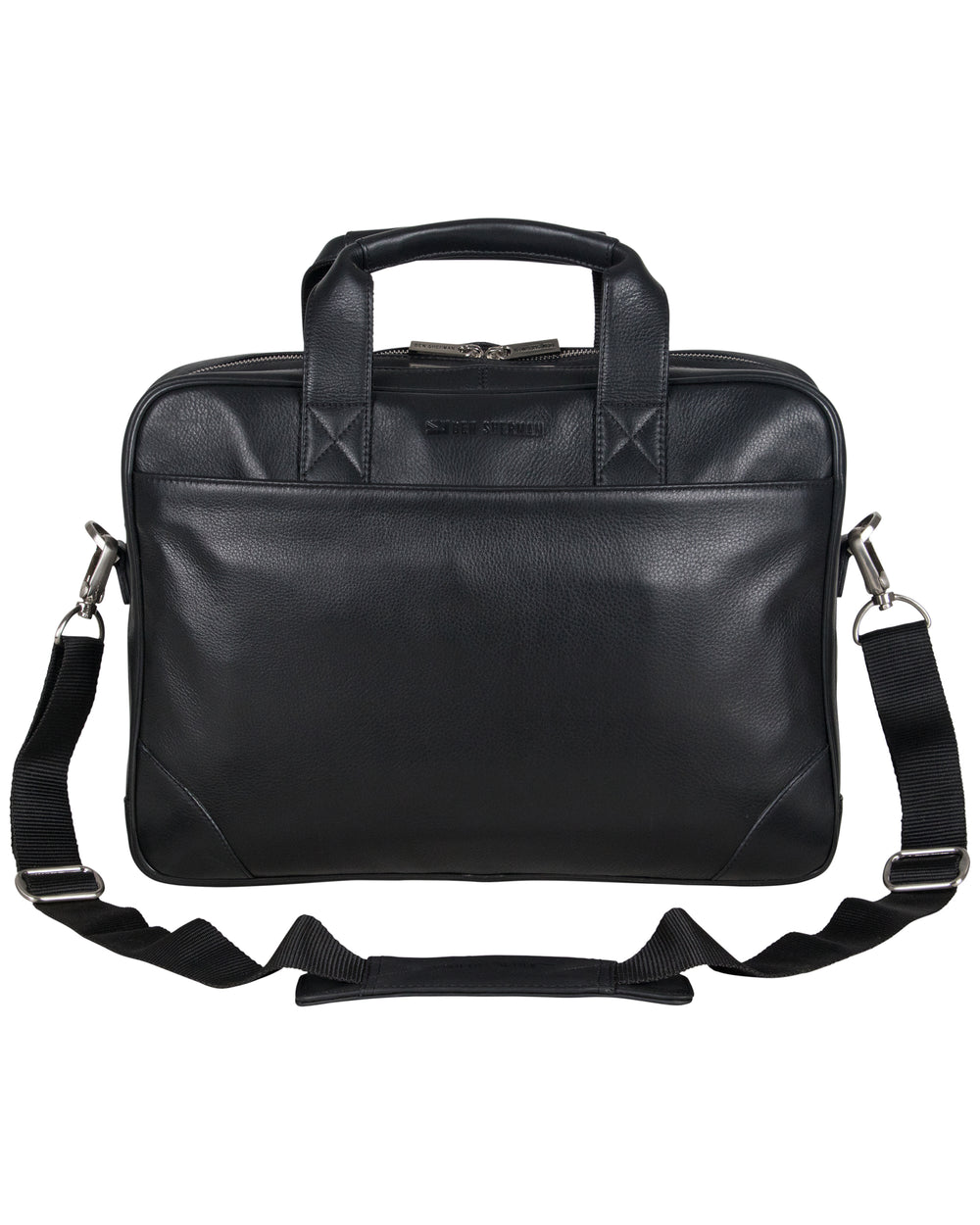 Karino Leather Top-Zip Double-Compartment 15
