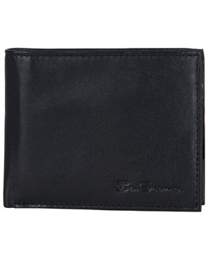 Kensington Sheepskin Leather Passcase Wallet with Flip-up ID Window