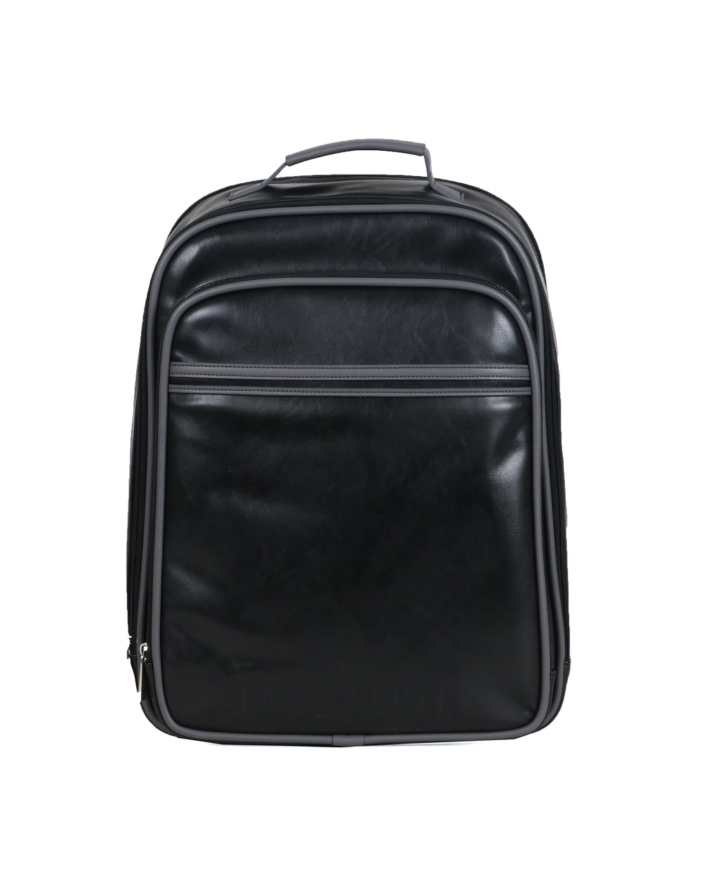 Faux Leather Dual-Compartment 15