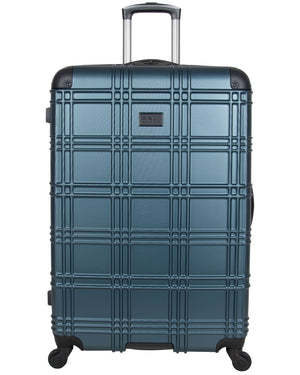 Nottingham 3-Piece Embossed Hardside Luggage Set - Emerald