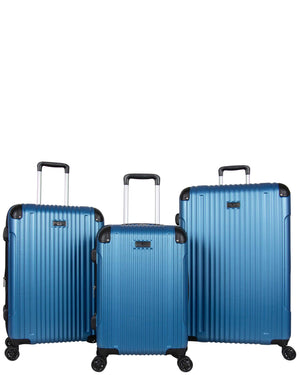 Heathrow Haul 3-Piece Lightweight Expandable Luggage Set - Vivid Blue