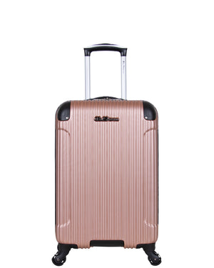 Charlton Bay 3-Piece Lightweight Hardside Luggage Set - Rose Gold