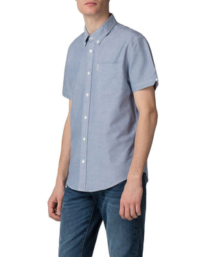 Short-Sleeve Oxford Shirt - Classic Navy