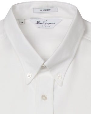 Long-Sleeve Archive Benny Shirt - White