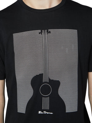 Pinbar Guitar Graphic Tee - Black