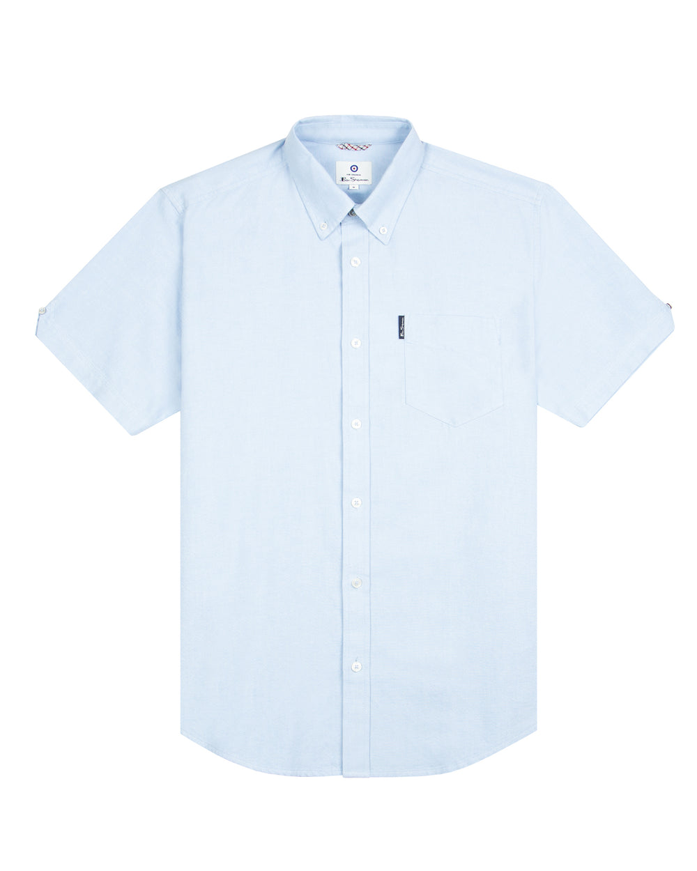 Short-Sleeve Signature Oxford Shirt - Sky - Ben Sherman