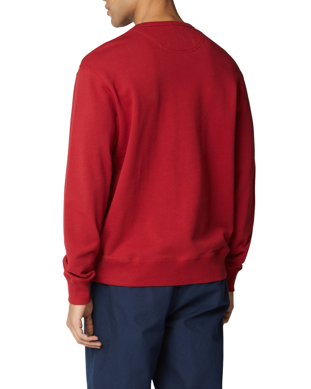 Signature Logo Sweatshirt - Red - Ben Sherman