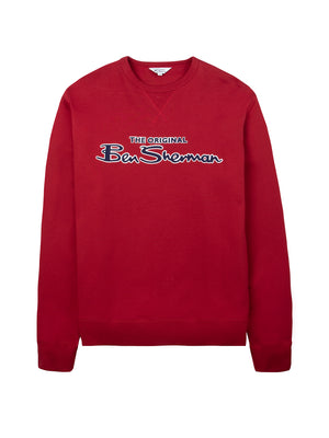 Signature Logo Sweatshirt - Red