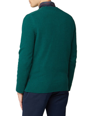 B by Ben Sherman Crewneck Sweater - Forest