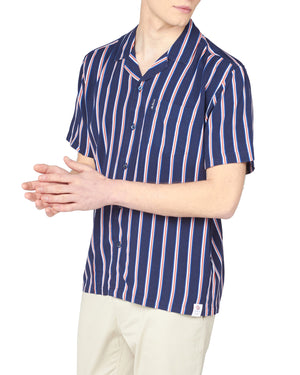 Team GB Men's Union Stripe Shirt - Midnight