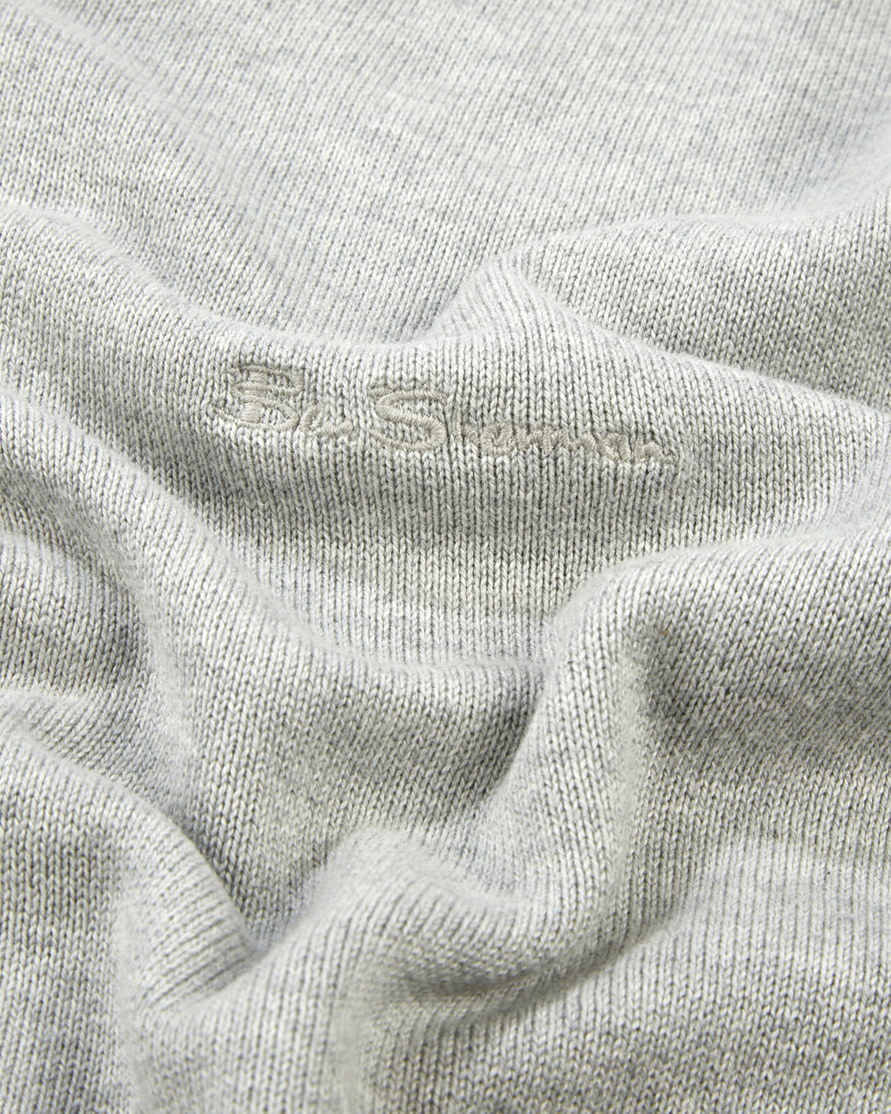 Signature Knit Crewneck Sweater - Steel