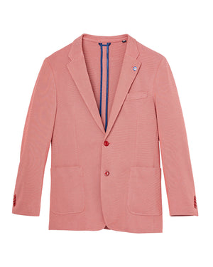 Hill Two-Button Sportcoat Jacket - Red