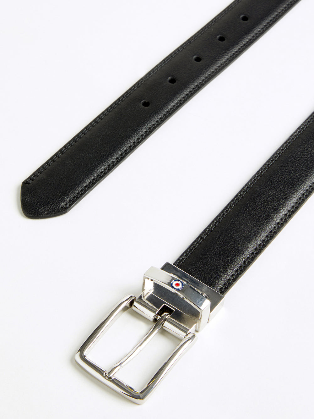 Brady Reversible Leather Dress Belt - Black/Brown