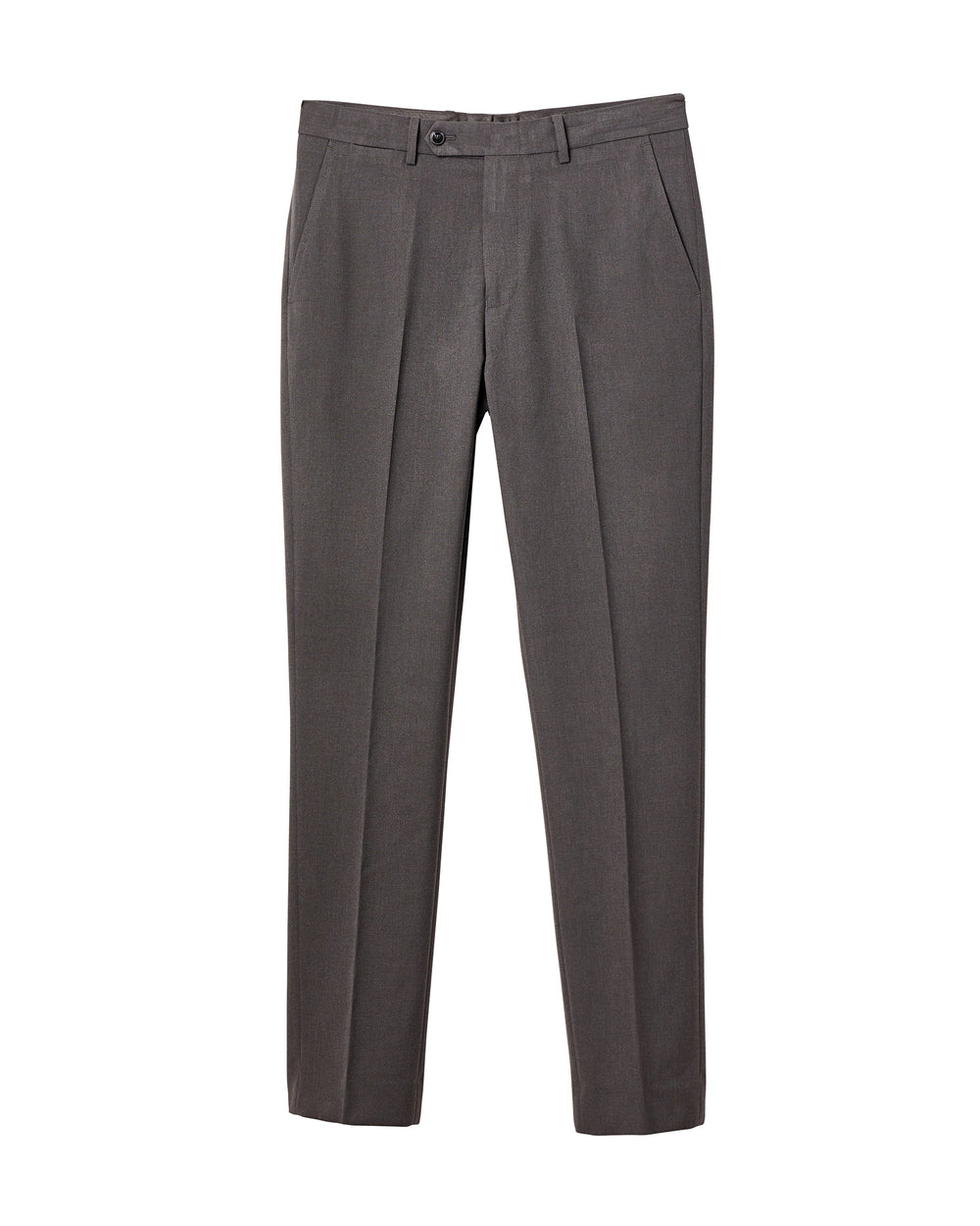 Cave Bi-Stretch Flat Front Suit Pant - Dark Grey