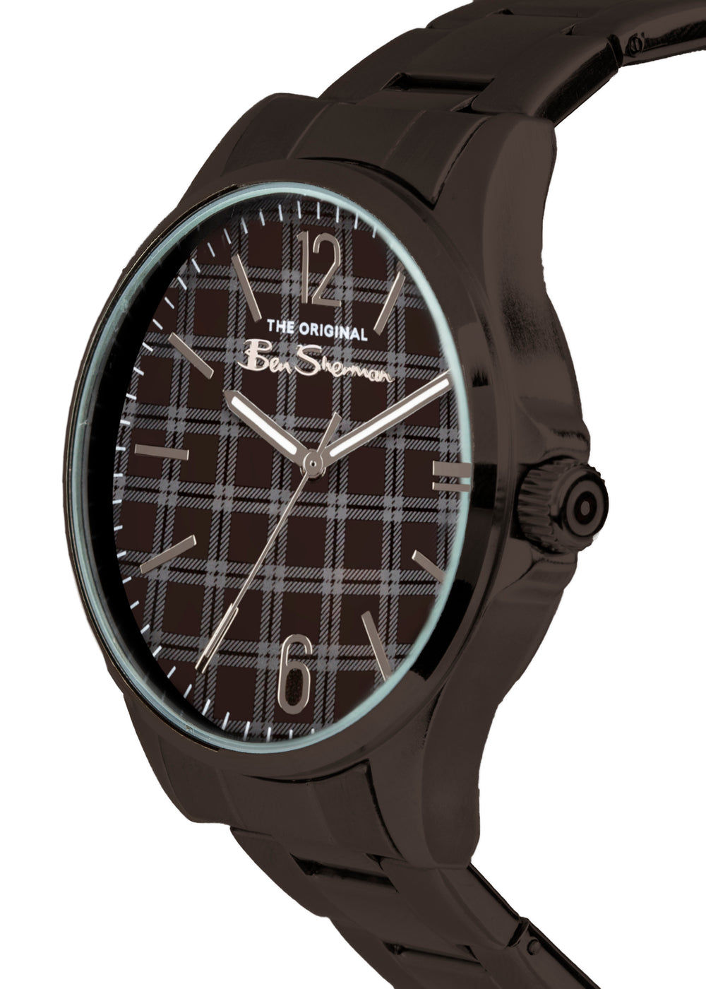 Men's Bracelet Watch, 41mm - Black/Black/Black