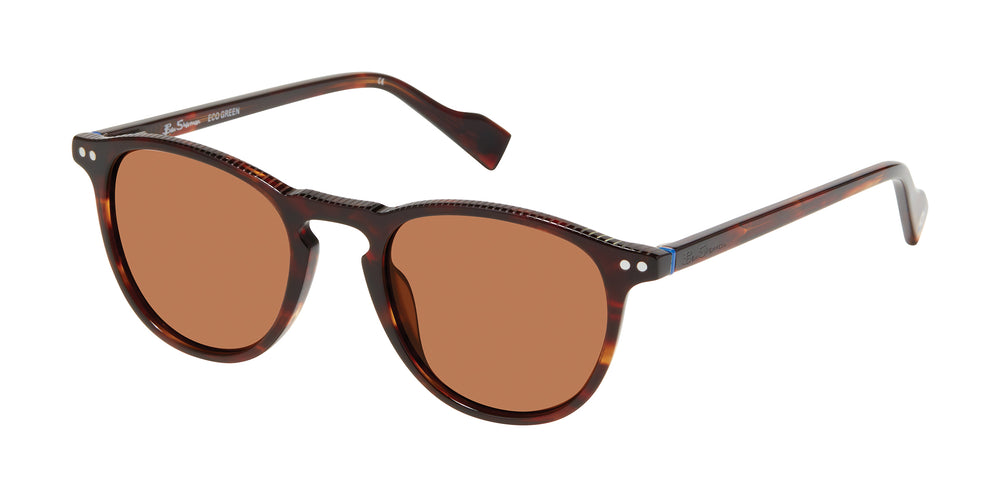 Grove Polarized Round Eco Sunglasses - Brown