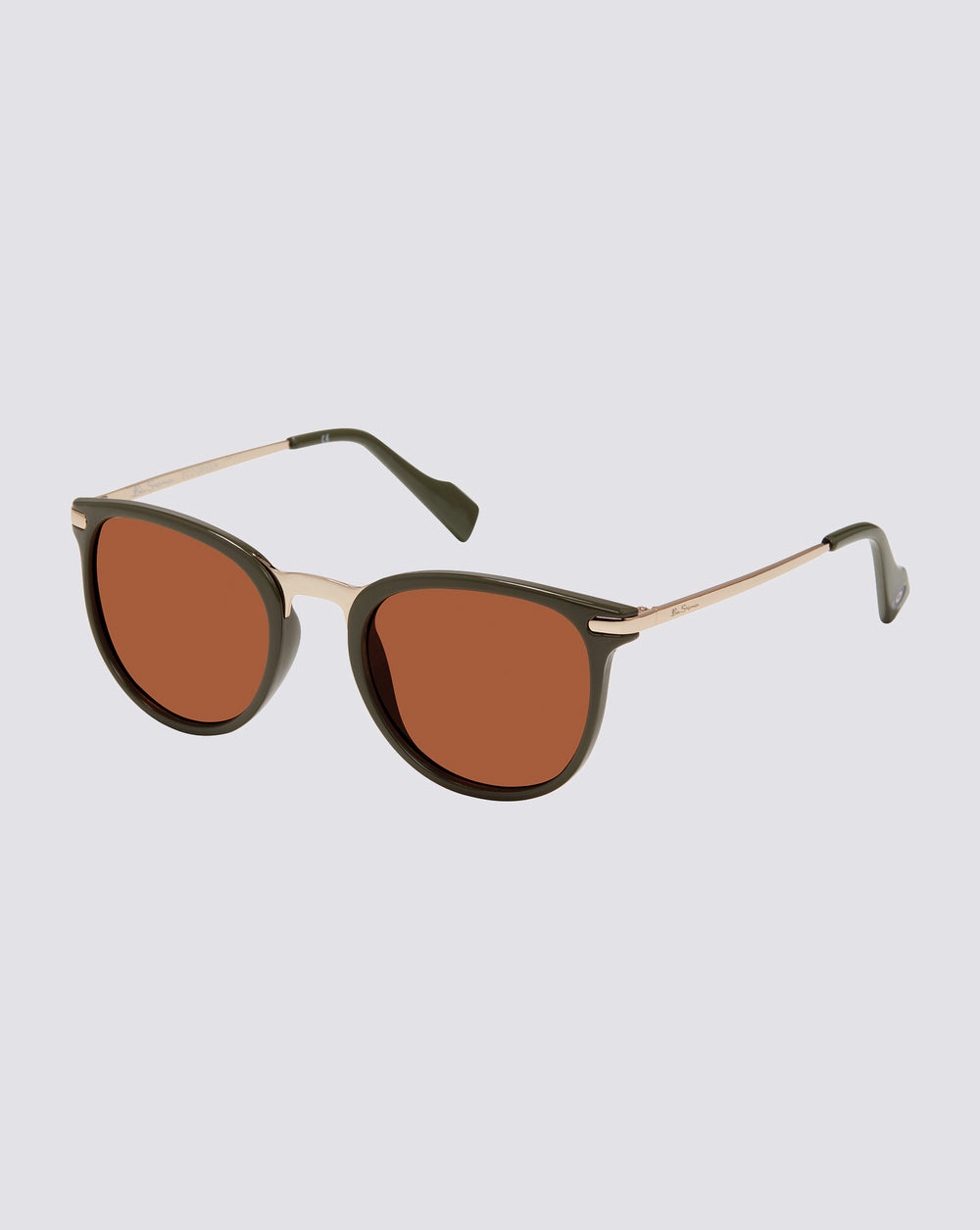 Hugo Polarized Eco-Green Sunglasses - Olive/Brown