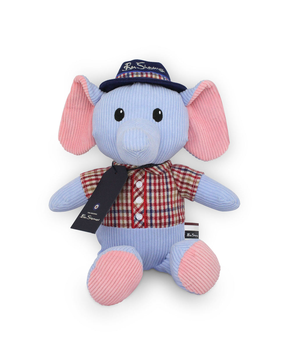 Tailored Elephant Plush Pet Toy - Grey