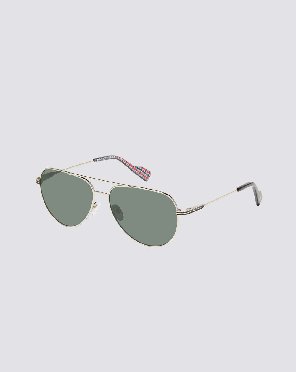 Shaftesbury Polarized Oversized Aviator Eco Sunglasses - Silver