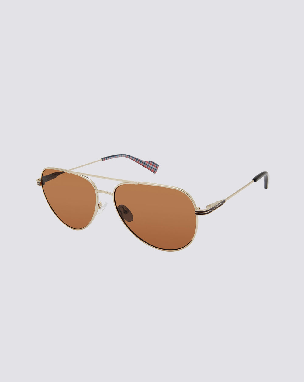 Shaftesbury Polarized Oversized Aviator Eco Sunglasses - Gold