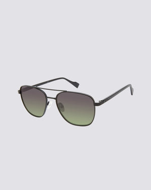 Walbrook Polarized Aviator Square Sunglasses