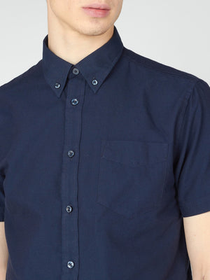 Short-Sleeve Signature Oxford Shirt