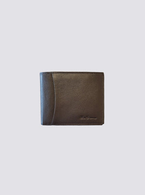 Burns Bill Fold Leather Wallet