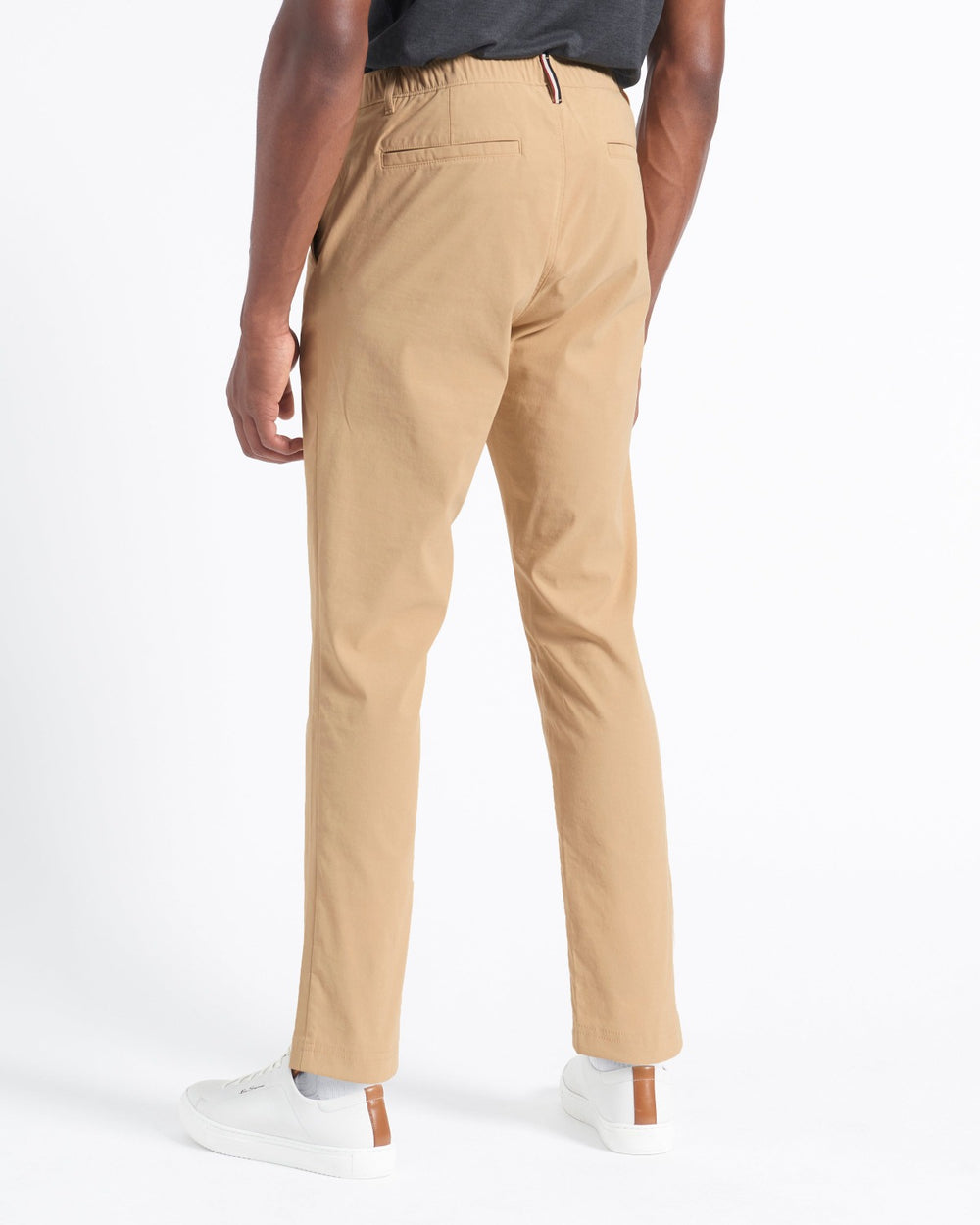 Shop 5 Pack of Men's Khaki Stretcher Trousers - Multi-color