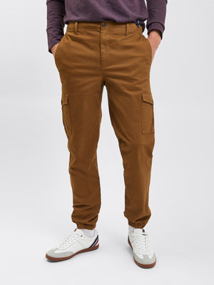 Utility Woven Jogger Pant - Brown