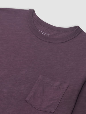 Garment Dye Beatnik T-Shirt - Merlot
